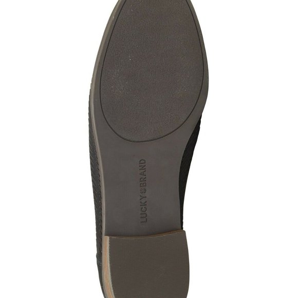 NIB LUCKY BRAND New in Box Women's Sz 5 Camdyn Loafer Flat Size 5 Pretty Black - Picture 4 of 4